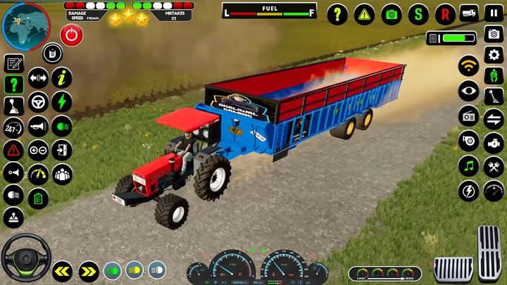 Tractor Farming Tractor Games स्क्रीनशॉट 3