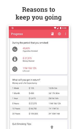 Quit Tracker: Stop Smoking Screenshot 2