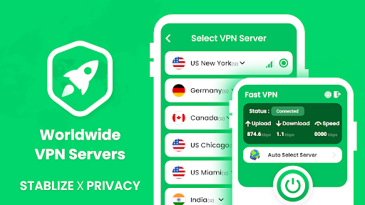 Fast VPN - Fast & Secure Ảnh chụp màn hình 0