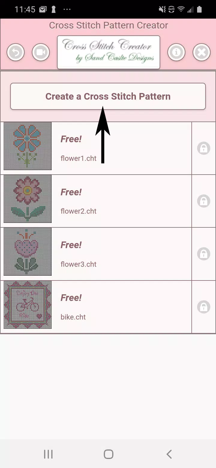 Cross Stitch Pattern Creator 스크린샷 0