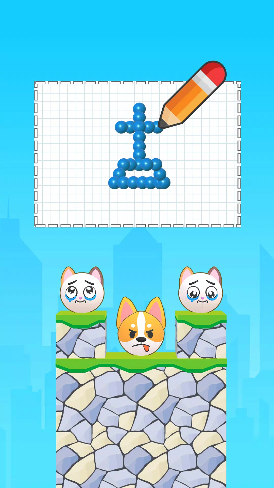 Draw Puzzle: Break The Dog スクリーンショット 0