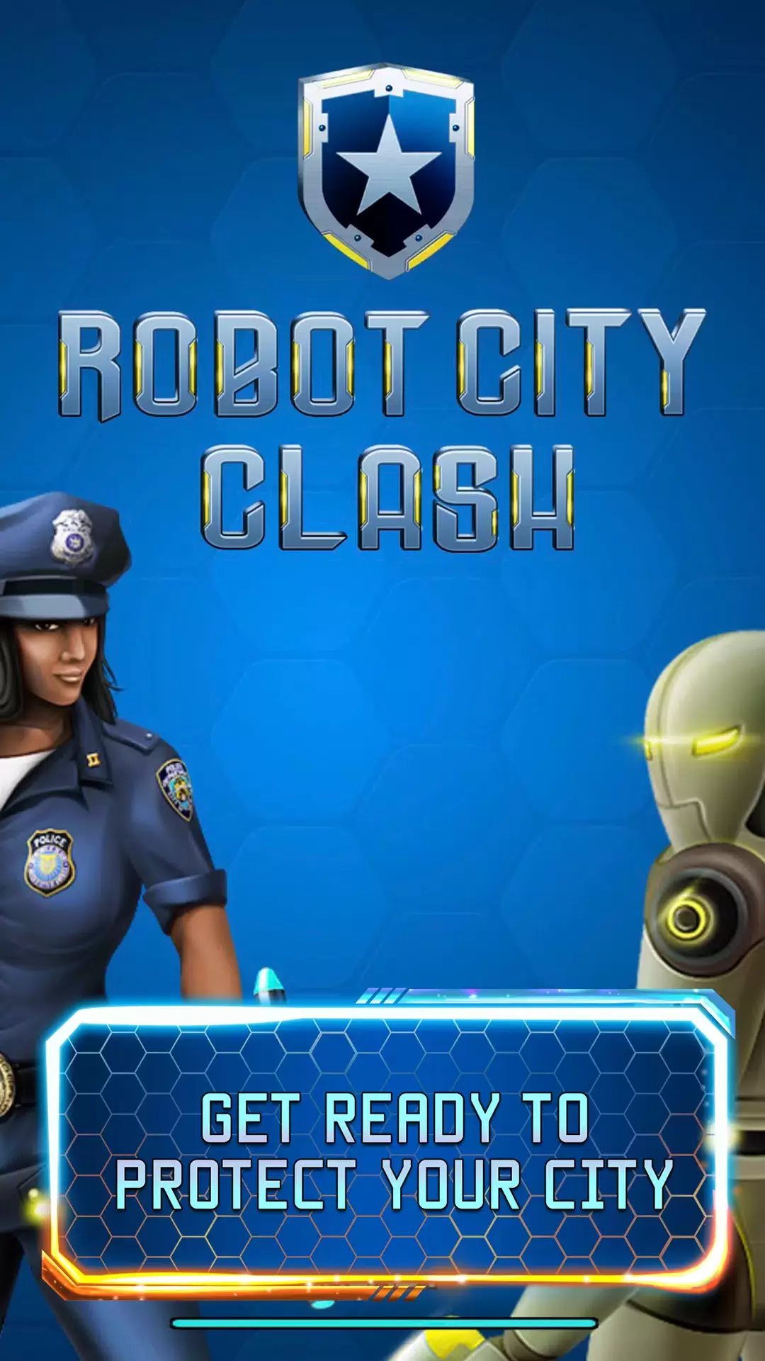 Robot City Clash ဖန်သားပြင်ဓာတ်ပုံ 0