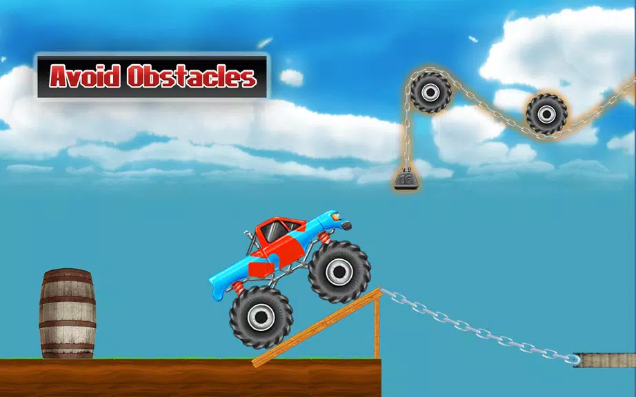 Rope Bridge Racer Car Game Captura de pantalla 0