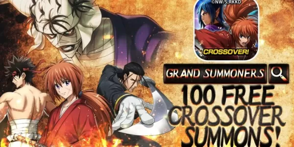 Grand Summoners Announces Rurouni Kenshin Collaboration