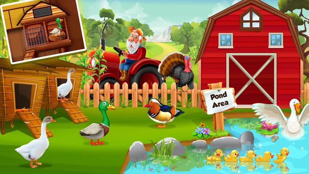 Duck Farm Eggs Chicken Poultry Captura de pantalla 1