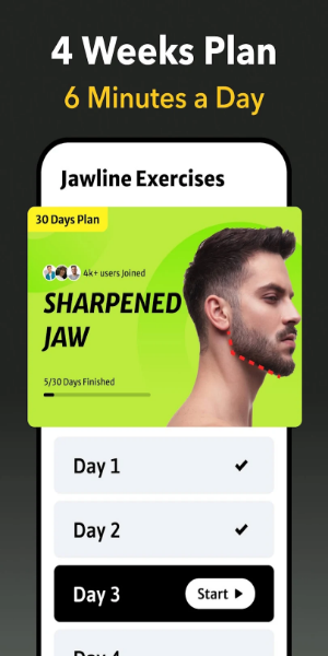 Jawline Exercises - Face Yoga Screenshot 0