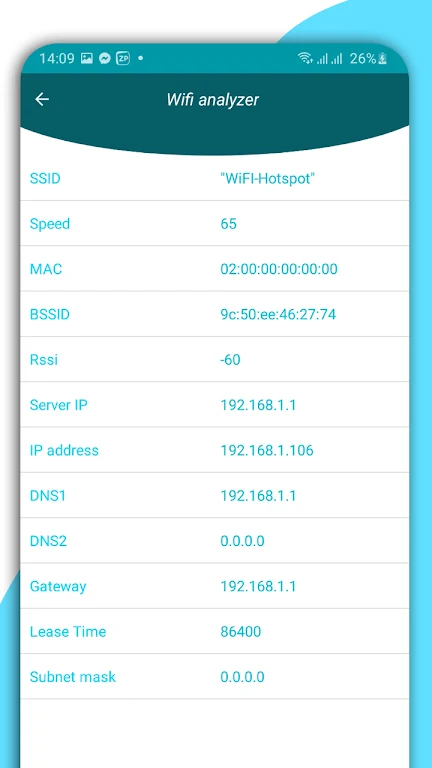 Speed Test Meter: WiFi, 5G, 4G ဖန်သားပြင်ဓာတ်ပုံ 3