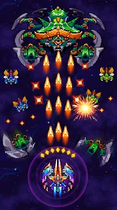 Galaxiga Jeu darcade classique Capture d'écran 2