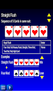 Poker Hands Captura de pantalla 1