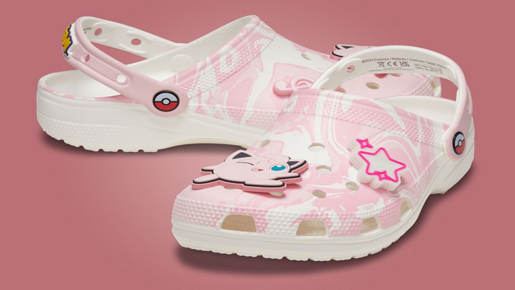 Dessins Pokémon Gen 1 brodés sur Crocs