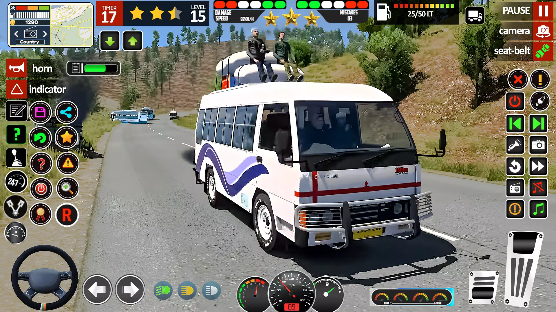 Mini Bus Game: Bus Driving 3D Screenshot 1