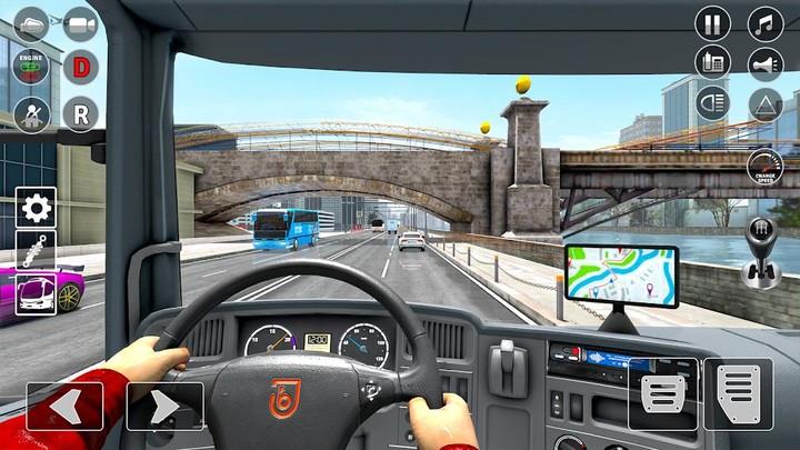 Автобус вождения 3d- Bus Игры Скриншот 2