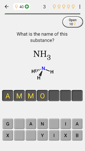 Schermata Chemical Substances: Chem-Quiz 1