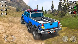 Offroad Jeep Driving Jeep Game Captura de tela 0