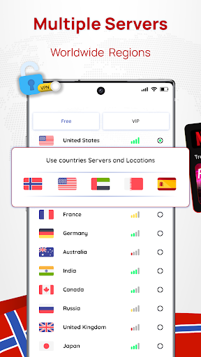 Norway VPN: Get Norway IP Tangkapan skrin 1