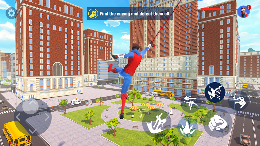 Spider Fighting: Hero Game Скриншот 0