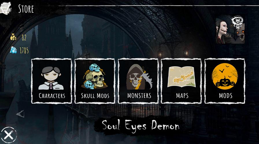 Soul Eyes Demon: Horror Skulls Скриншот 1