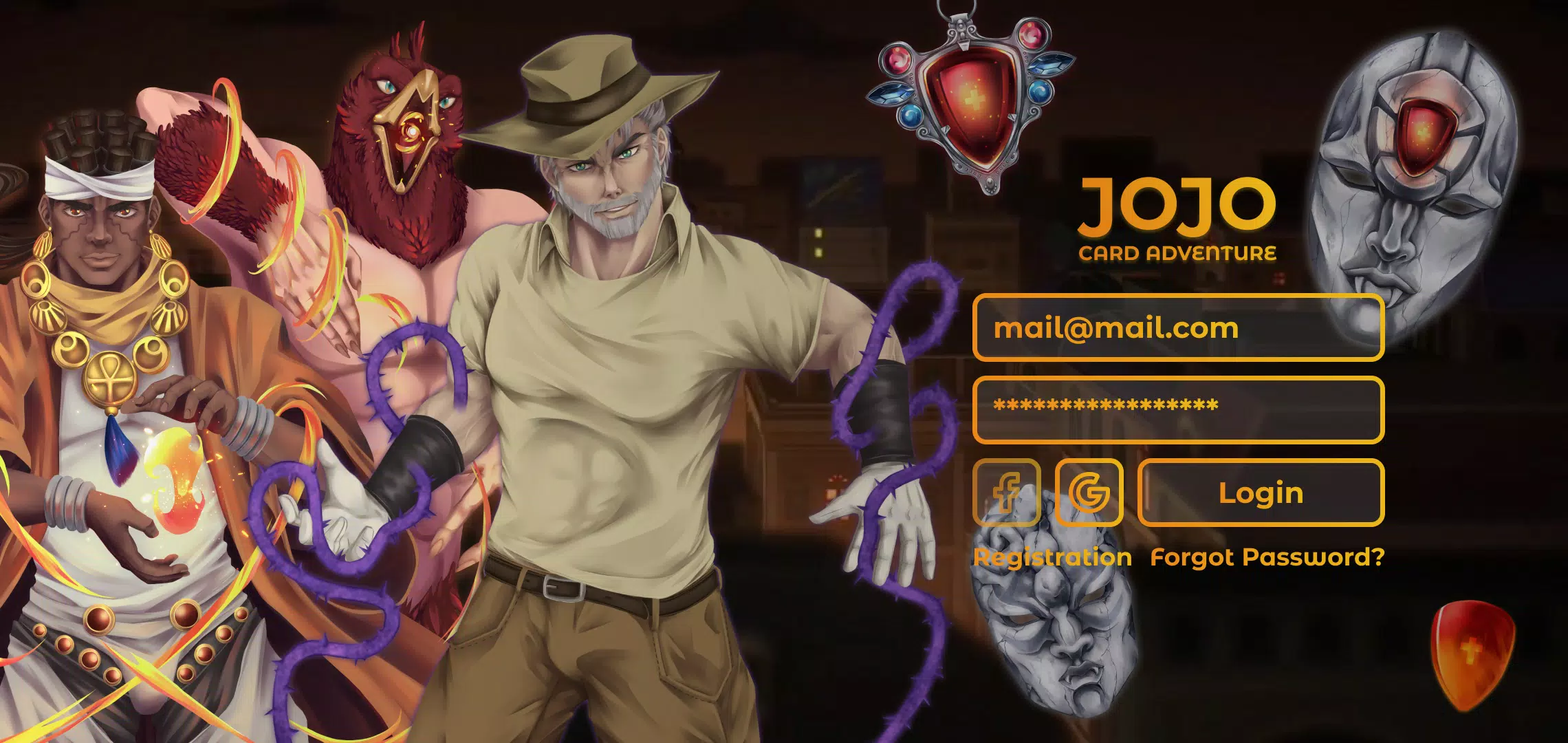 JOJO: Card Adventure－TCG & CCG Captura de tela 1