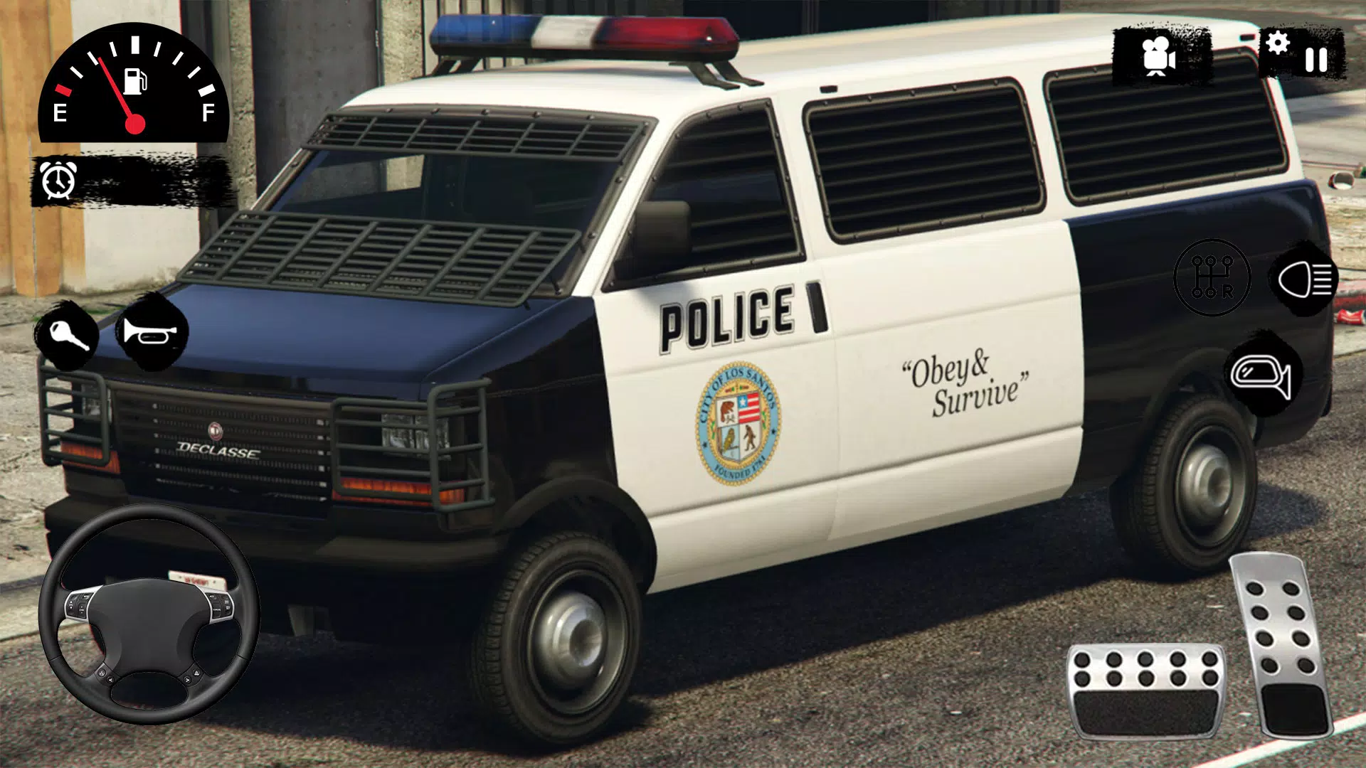 Offroad Police Truck Drive 3D應用截圖第3張