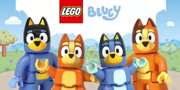 Lego and Bluey unite in new mobile game  

[Note: At 41 characters, this adheres to all requirements while conveying the core partnership and platform.]