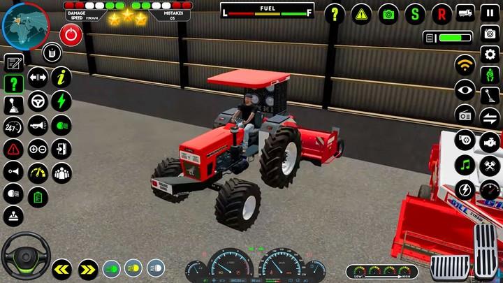 Tractor Farming Tractor Games स्क्रीनशॉट 1