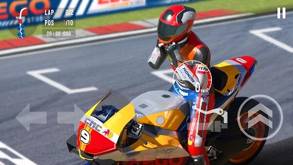 Moto Rider Bike Racing Game Schermafbeelding 0