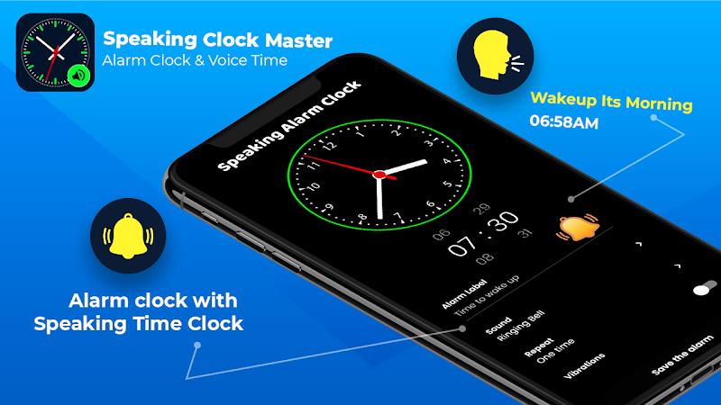 Speaking Clock - Talking Clock Скриншот 0