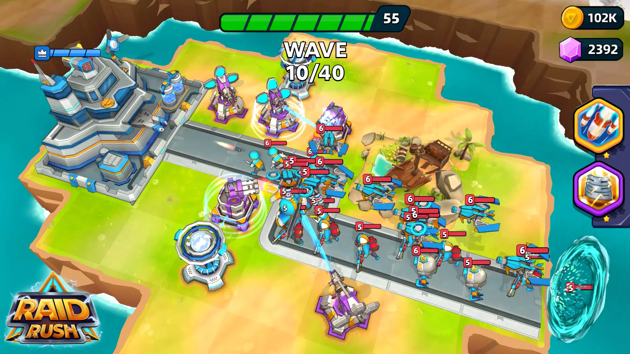 Raid Rush 스크린샷 0