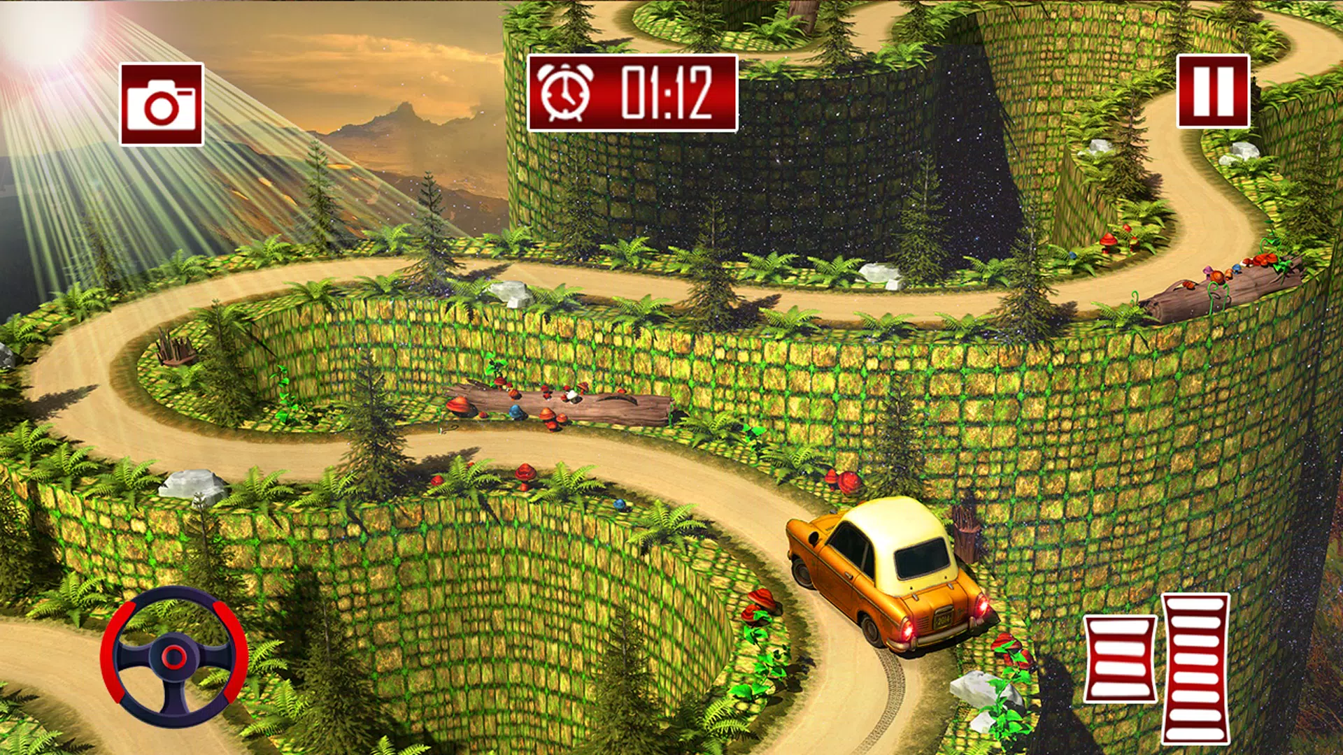 Classic Car Real Driving Games Schermafbeelding 3