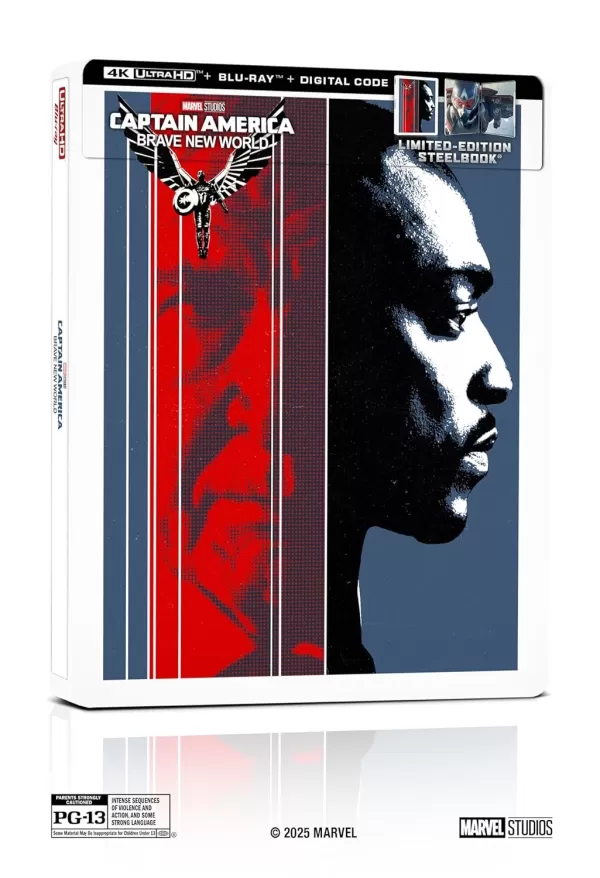 Captain America: Brave New World 4K Steelbook Preander hiện đang mở