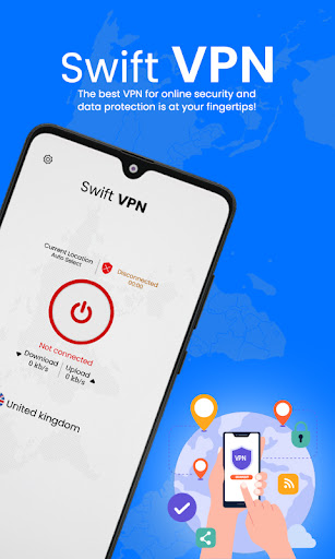 Swift VPN – Secure VPN Proxy Ảnh chụp màn hình 1