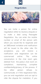 PEACEGATE - The Resolution App of IIAM Captura de tela 1