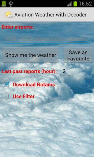 Aviation Weather with Decoder ภาพหน้าจอ 1