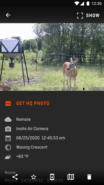 HuntSmart: The Trail Cam App Captura de pantalla 3