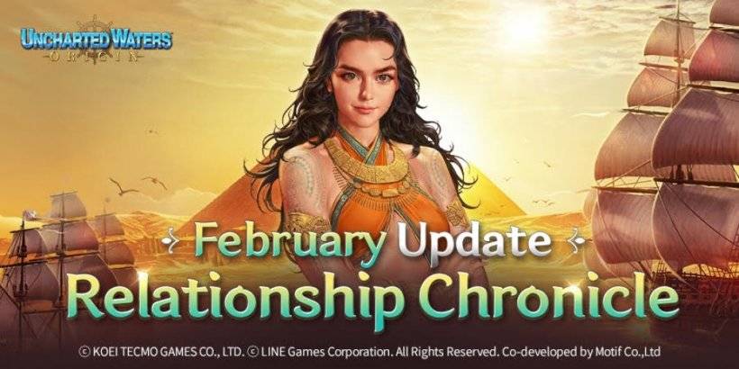 Uncharted Waters Origin está comemorando o Dia dos Namorados com uma nova crônica de relacionamento