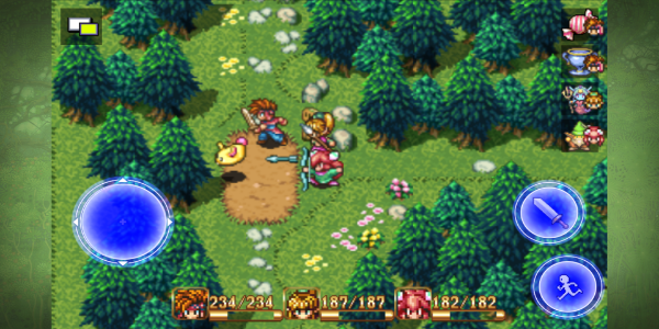 <p>O remake completo em 3D de Secret of Mana revive o clássico original do SNES de uma forma que promete uma experiência nova, mesmo para aqueles familiarizados com o lançamento original. Além das melhorias gráficas, o sistema de jogo foi reformulado para se alinhar às sensibilidades dos jogos modernos, atendendo às expectativas dos jogadores de hoje. Além disso, o jogo apresenta uma trilha sonora renovada e, pela primeira vez, um elenco de vozes completo. Este remake abrangente oferece tudo o que até os fãs Secret of Mana mais dedicados poderiam desejar.</p>
<p><strong>Uma aventura duradoura que transcende gerações</strong></p>
<p>A popularidade duradoura de Secret of Mana, que se estende por mais de duas décadas desde sua estreia, pode ser atribuída em grande parte à força de sua narrativa. Os jogadores da era SNES foram atraídos para uma jornada envolvente inspirada em anime através de um reino de magia e fantasia, com a tarefa de guiar o trio de protagonistas – Randi, Primm e Popoi – em uma missão para derrotar forças malévolas.</p>
<p><strong>Recursos</strong></p>
<p>Reconhecido como um dos jogos de RPG mais adorados do SNES, Secret of Mana cativa os jogadores com seus visuais vibrantes, uma variedade diversificada de criaturas extravagantes e uma trilha sonora atraente. Notavelmente, o jogo adota um sistema de menu baseado em anel, projetado para navegação intuitiva e jogabilidade aprimorada.</p>
<p><strong>Evolução de Secret of Mana</strong></p>
<p>Na versão original, os jogadores comandavam diretamente os membros do grupo; entretanto, no remake, a Squaresoft introduziu membros do grupo controlados por IA, agilizando a mecânica de combate. Este ajuste simplifica a tomada de decisões, permitindo que os jogadores selecionem as ações dos personagens diretamente clicando em seus nomes em uma lista de opções. Além disso, o modo multijogador permite a troca perfeita de membros do grupo.</p>
<p>A jogabilidade gira em torno de sequências de ação dinâmicas, permitindo o jogo solo e cooperativo com um amigo ou IA. Notavelmente, o jogo apresenta pixel art de 16 bits e blocos de grama animados, enriquecendo a experiência visual.</p>
<p><img src=