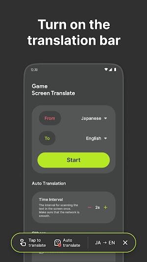 Schermata Game Screen Translate 2