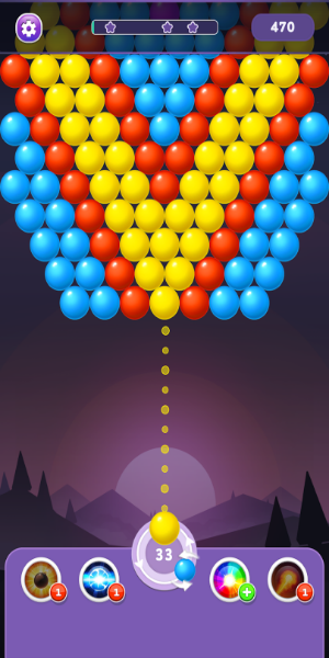 Bubble Shooter Rainbow Screenshot 1