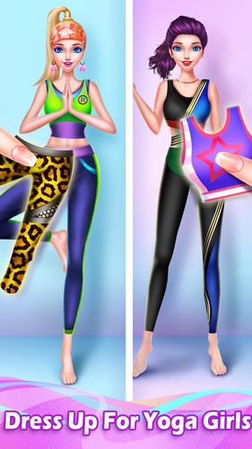 Dressup Yoga Girl: Makeover Schermafbeelding 1