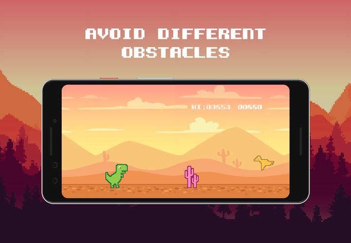 Dino - desert runner Screenshot 1