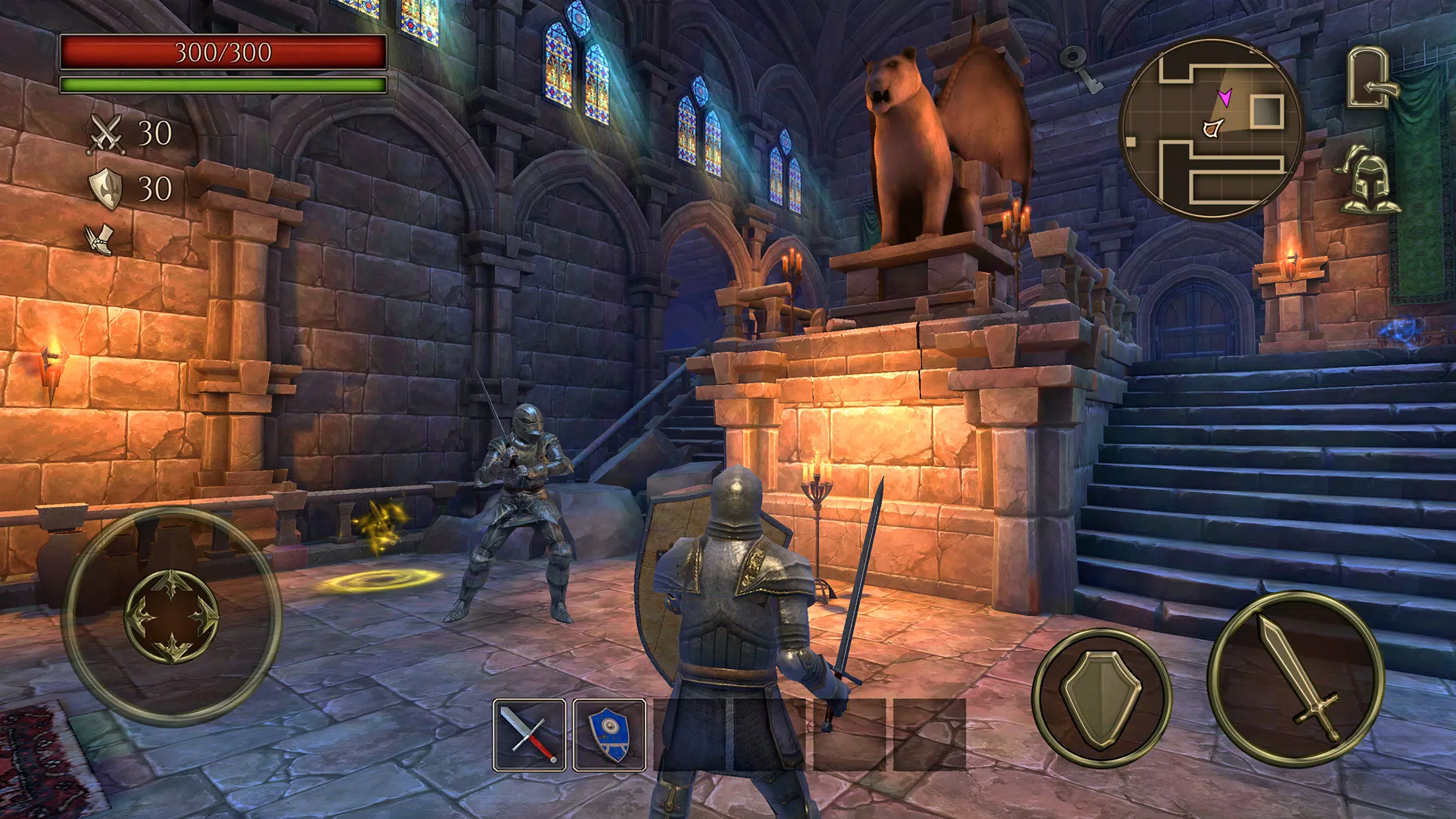 Ghoul Castle 3D - Action RPG Captura de pantalla 0