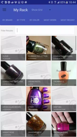 Nail Polish Rack স্ক্রিনশট 0