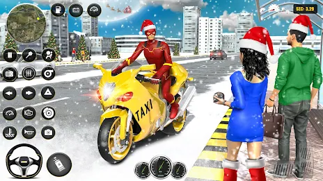 Superhero Bike Taxi Bike Games應用截圖第0張