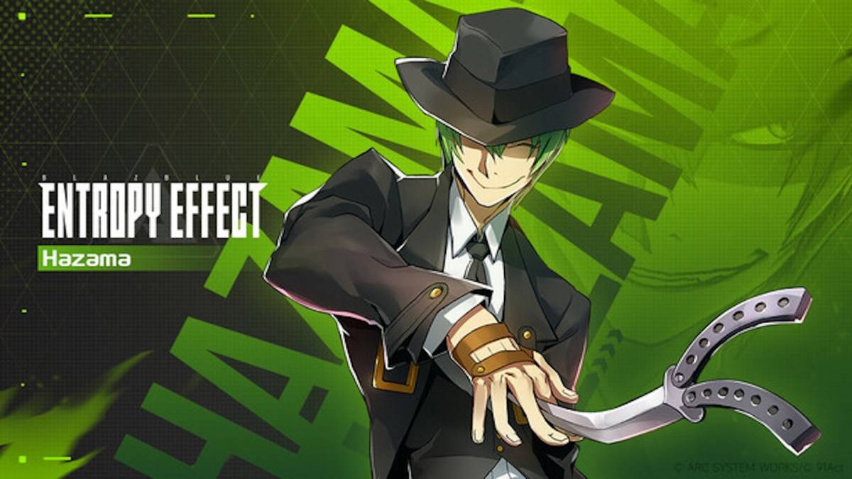 Hazama จาก Blazblue Entropy Effect