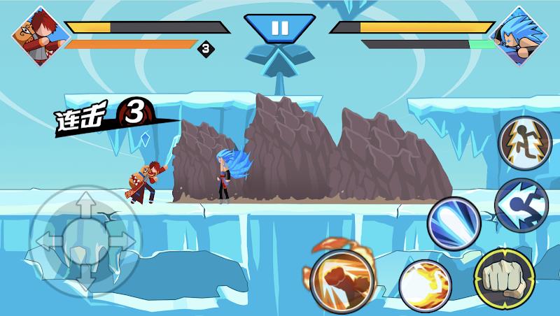 Stickman Ninja Warriors Fight Tangkapan skrin 3