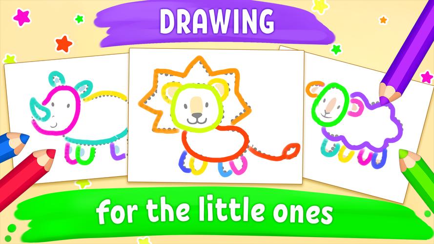 Coloring book Games for kids 2 Screenshot 0