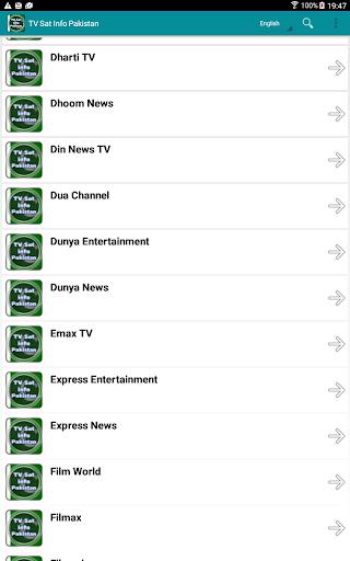 TV Sat Info Pakistan Screenshot 3