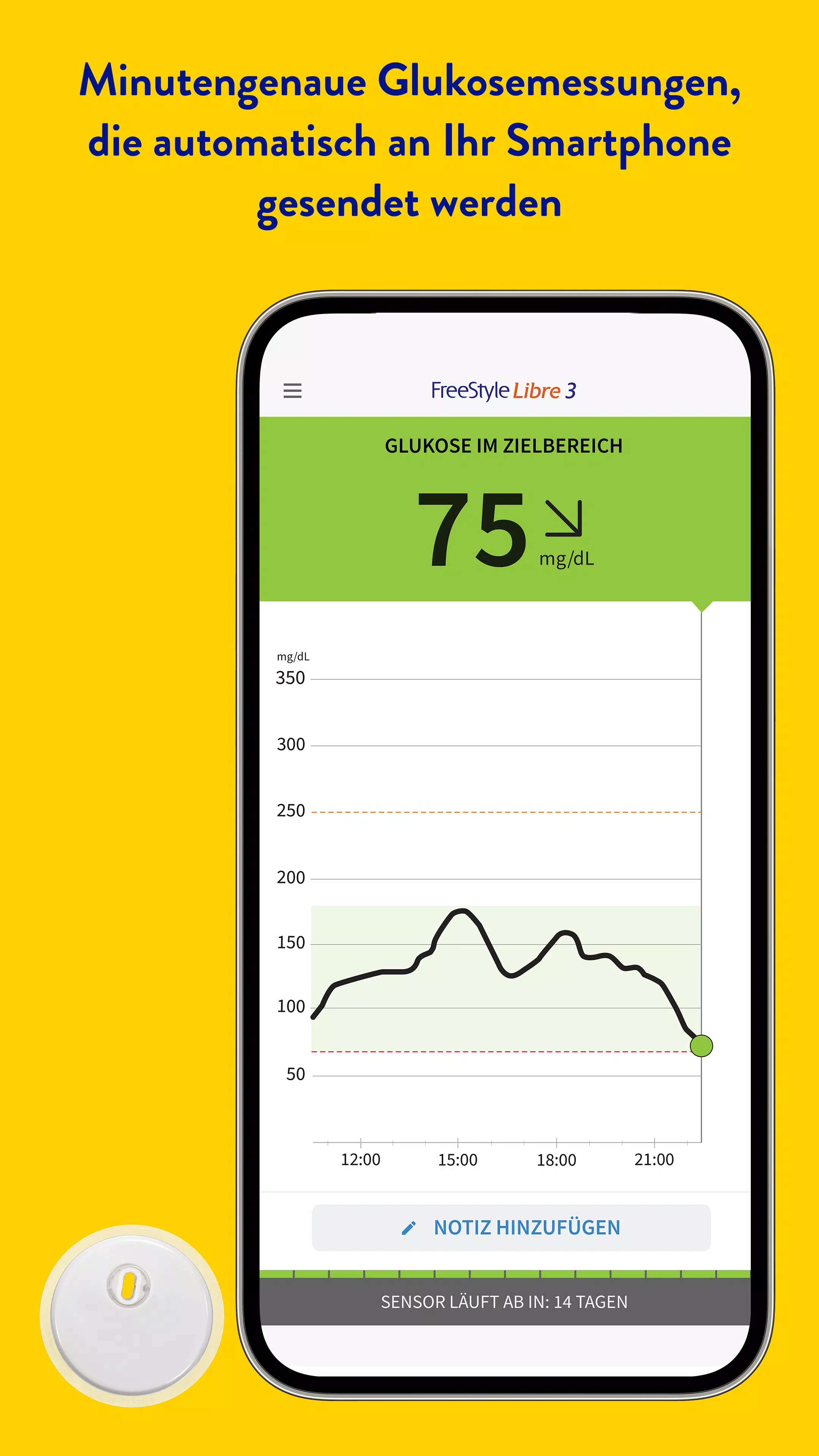 FreeStyle Libre 3 – DE Schermafbeelding 0