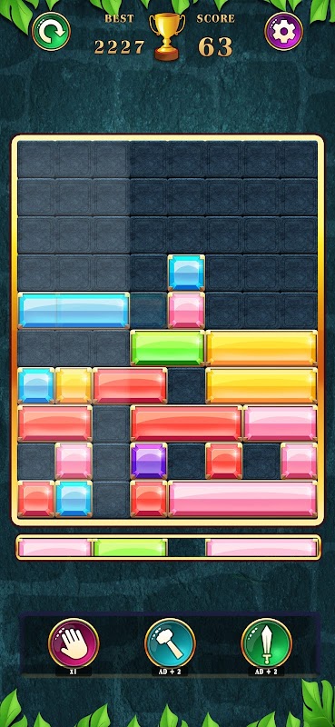 Block Puzzle Jewel Drop Blast Zrzut ekranu 0