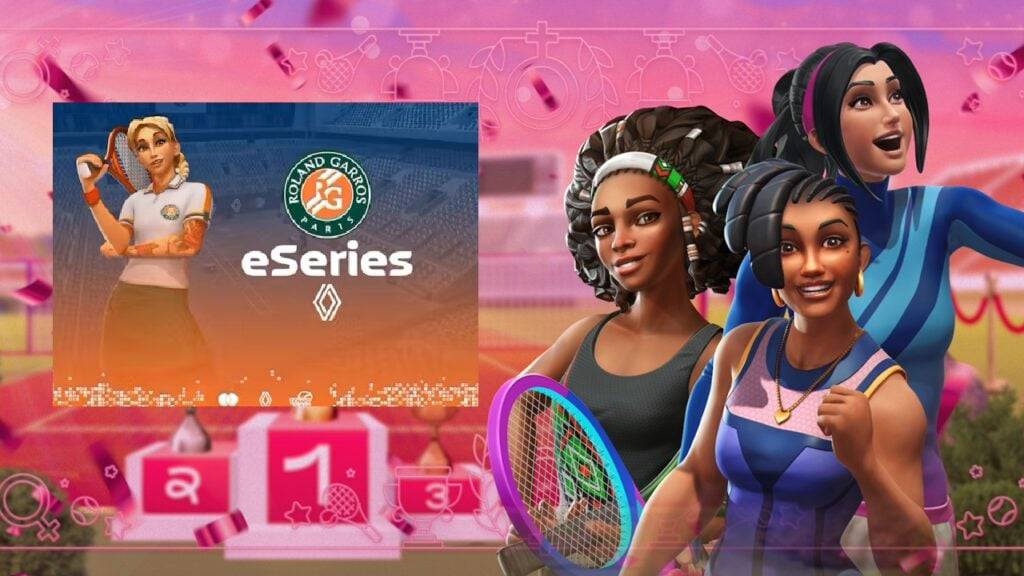 Roland-Garros Eseries 2025 presenta el nuevo formato del equipo de deportes electrónicos en el choque de tenis